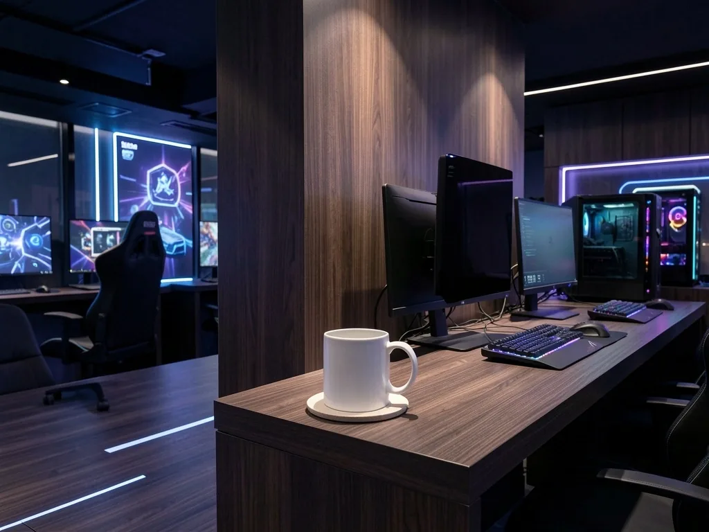 Zona de cafetería designada en Perdavia