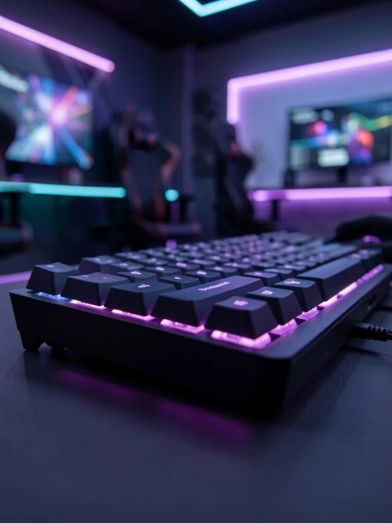Teclado mecánico de respuesta táctil