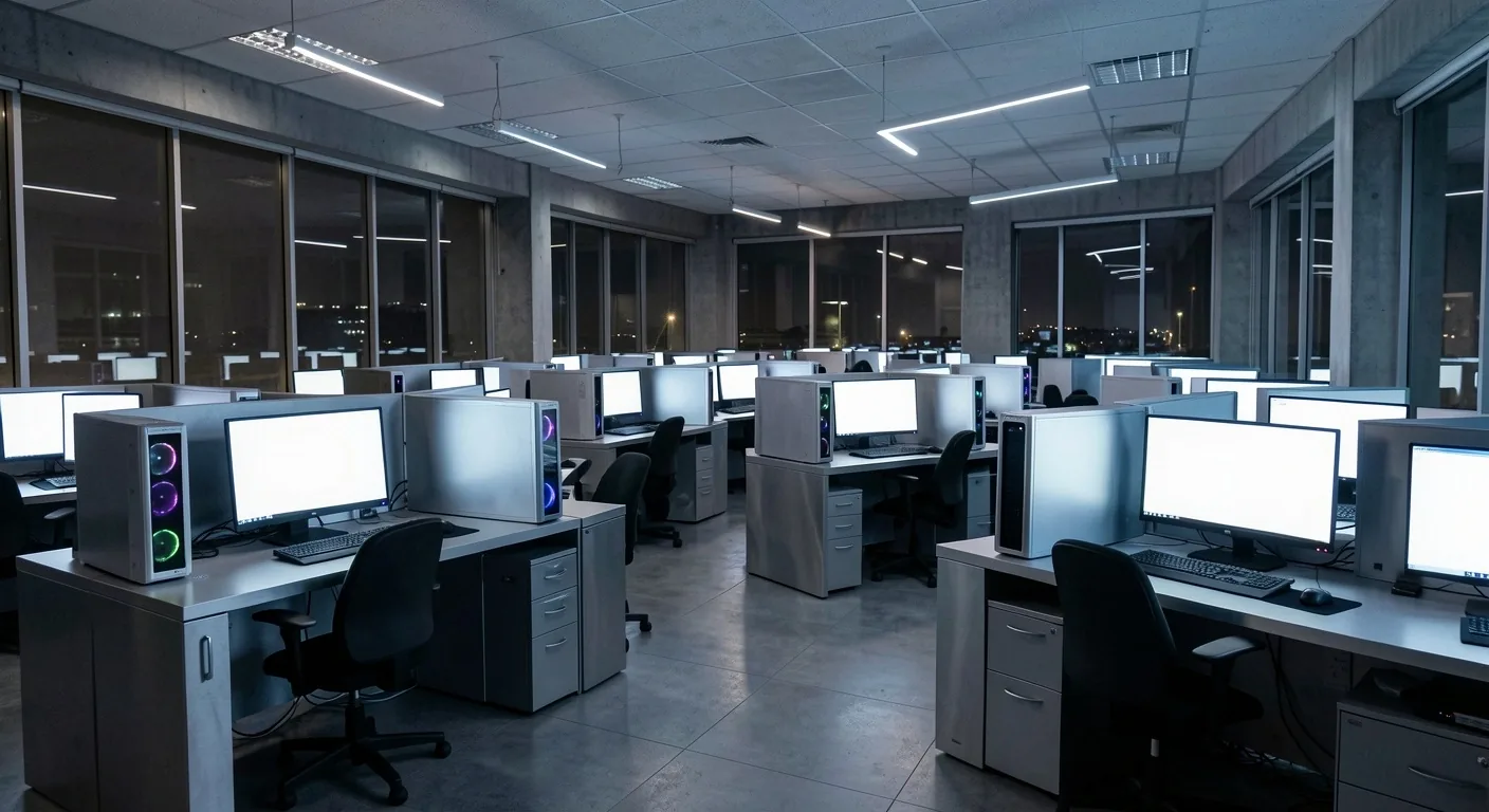 Interior de Perdavia Computer Club en El Poblado, Medellín