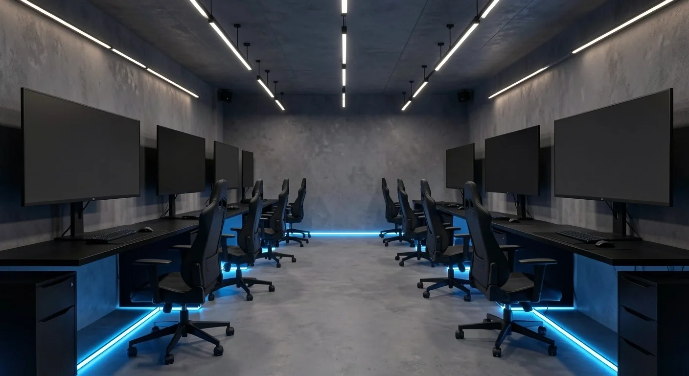 Sala de estaciones de alto rendimiento en Perdavia Computer Club