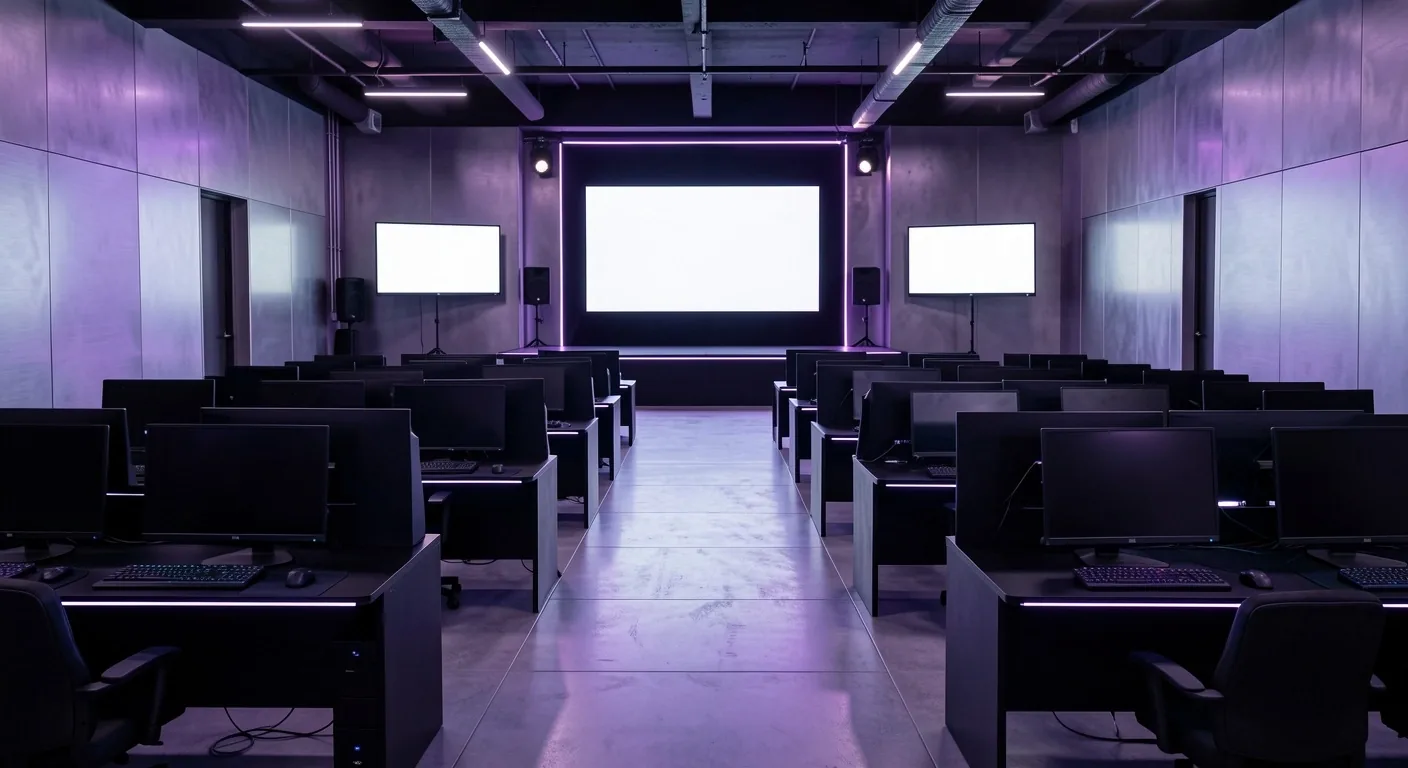 Sala de torneos de Perdavia Computer Club en Medellín
